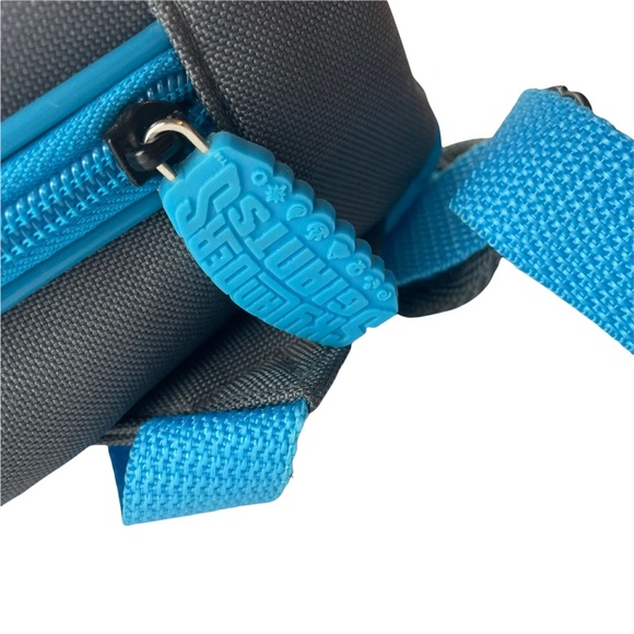 Skylanders Giants Mini Kids Toy BackPack Blue/Gray Collector Zipper Single Strap - Picture 7 of 8